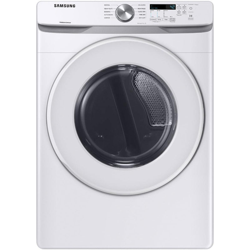 Samsung 7.5 cu.ft. Electric Dryer with Smart Care DVE45T6000W IMAGE 1
