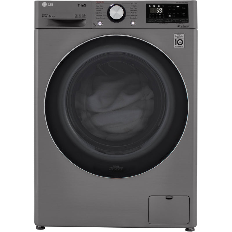 LG All-in-One Electric Laundry Center with TurboWash™ Technology WM3555HVA IMAGE 11