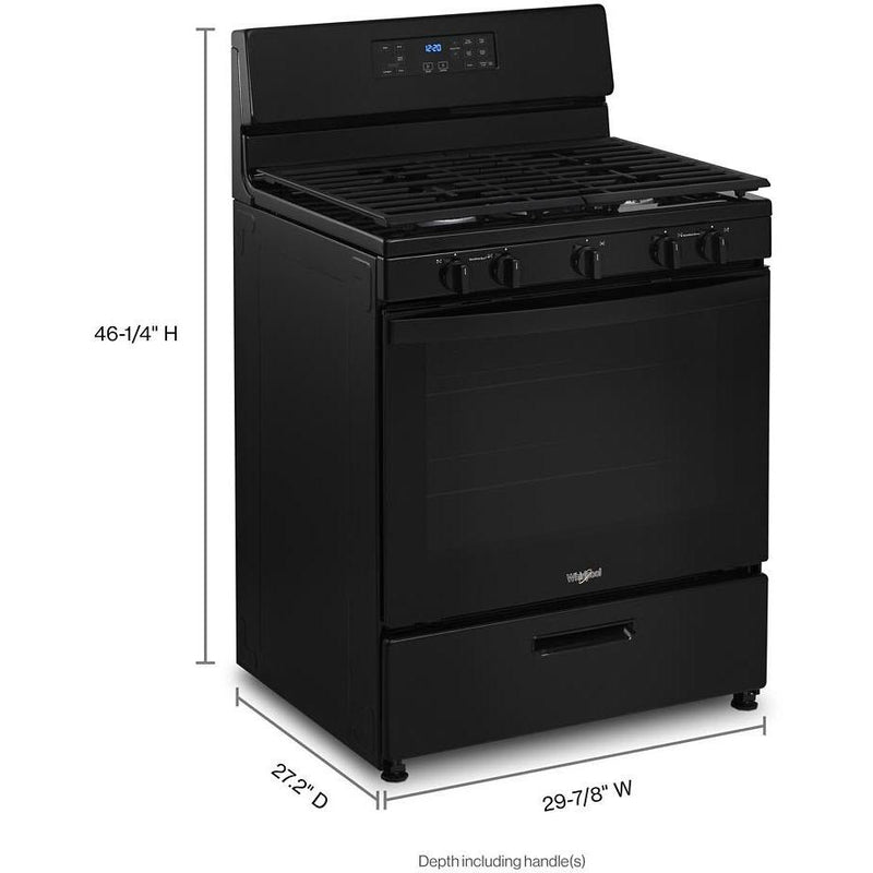 Whirlpool 30-inch Freestanding Gas Range with Frozen Bake™ Technology WFG505M0MB IMAGE 13