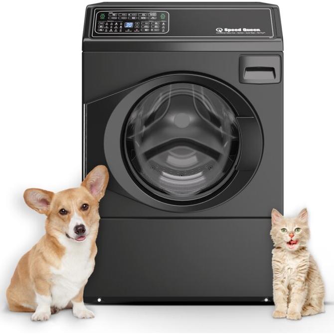 Speed Queen 3.5 cu. ft. Front Loading Washer with Pet Plus™ Flea Cycle FF7010BN IMAGE 1