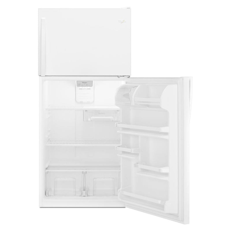 Whirlpool 30-inch, 18.2 cu. ft. Freestanding Top Freezer Refrigerator with Quiet Cooling WRT108FZDW IMAGE 3