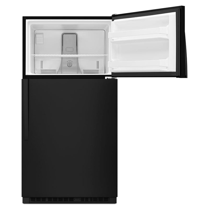Whirlpool 33-inch, 20.5 cu.ft. Freestanding Top Freezer Refrigerator with Flexi-Side™ Bin WRT311FZDB IMAGE 4