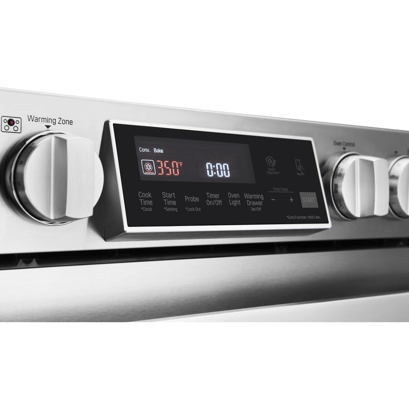 LG STUDIO 30-inch Slide-in Electric Range with ProBake Convection™ System LSSE3026ST IMAGE 6