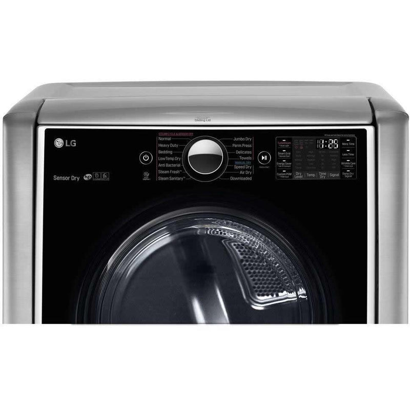 LG 9.0 cu.ft. Electric Dryer with TurboSteam™ Technology DLEX9000V IMAGE 2