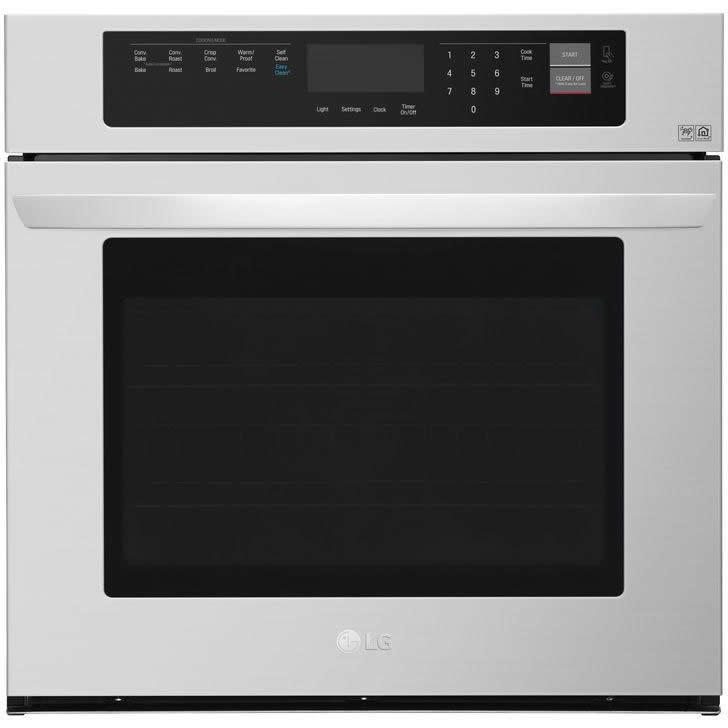 LG 30-inch, 4.7 cu. ft. Built-in Single Wall Oven with Convection LWS3063ST IMAGE 1
