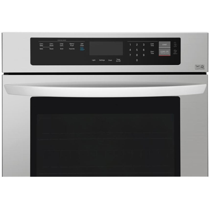LG 30-inch, 4.7 cu. ft. Built-in Single Wall Oven with Convection LWS3063ST IMAGE 2