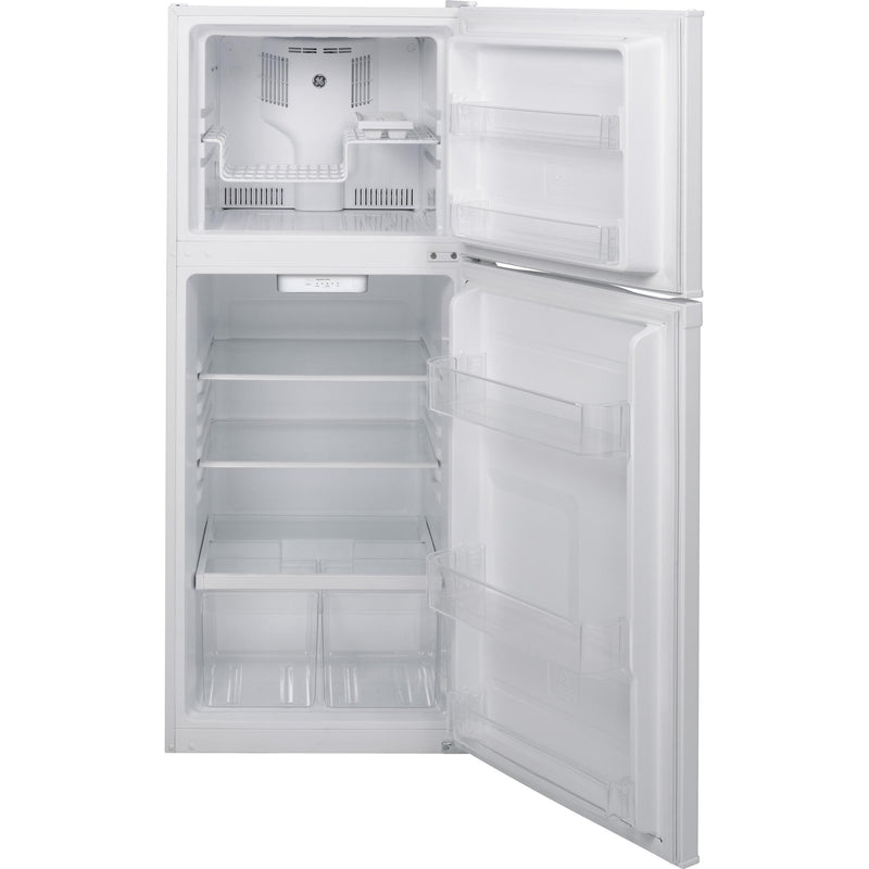GE 24-inch, 11.6 cu. ft. Top Freezer Refrigerator GPE12FGKWW IMAGE 4