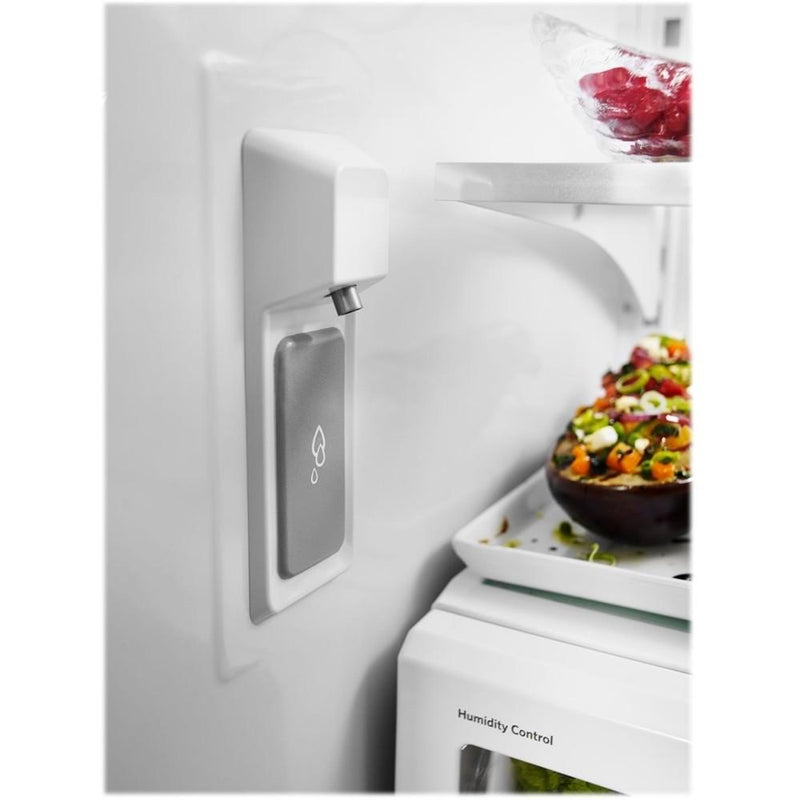 KitchenAid 36-inch, 20 cu. ft. French 3-Door Refrigerator with Interior Water Dispenser KRFC300EBS IMAGE 9
