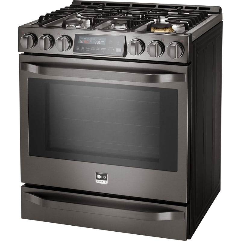 LG STUDIO 30-inch Slide-in Electric Range with ProBake Convection® LSSE3029BD IMAGE 2
