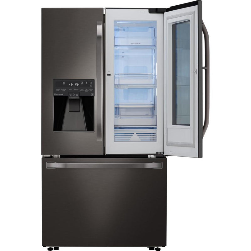LG STUDIO 36-inch, 23.5 cu. ft. Counter-Depth French 3-Door Refrigerator with InstaView™ Door-in-Door® LSFXC2496D IMAGE 6