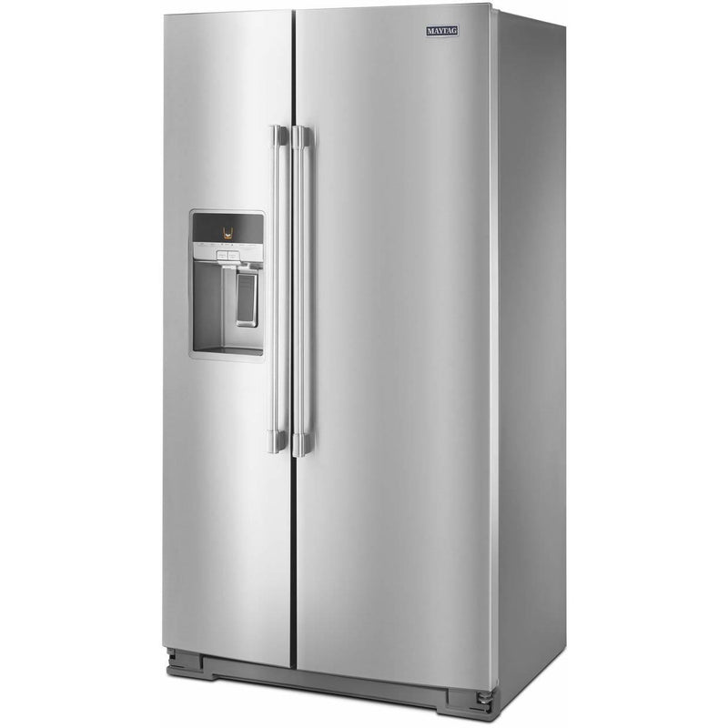 Maytag 36-inch, 20.6 cu. ft. Counter-Depth Side-by-Side Refrigerator MSC21C6MFZ IMAGE 6