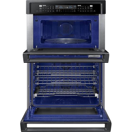 Samsung 30-inch, 5.1 cu.ft. Oven and 1.9 cu.ft. Microwave Built-in Combination Wall Oven with Wi-Fi Connectivity NQ70M6650DG/AA IMAGE 4