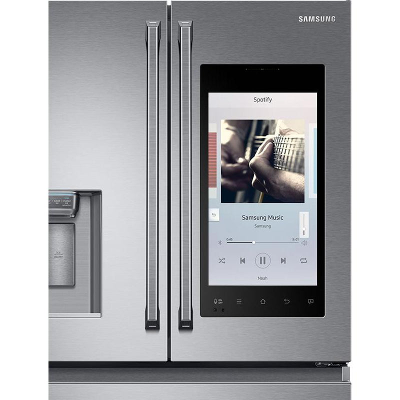 Samsung 36-inch, 22.2 cu.ft. Counter-Depth French 4-Door Refrigerator with Family Hub™ RF23M8590SR/AA IMAGE 4