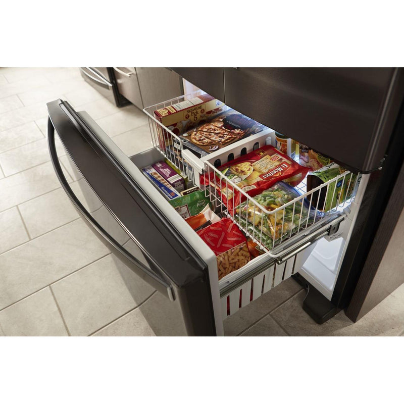 Whirlpool 36-inch, 24.7 cu. ft. French 3-Door Refrigerator with Ice and Water Dispensing System WRF555SDHV IMAGE 12