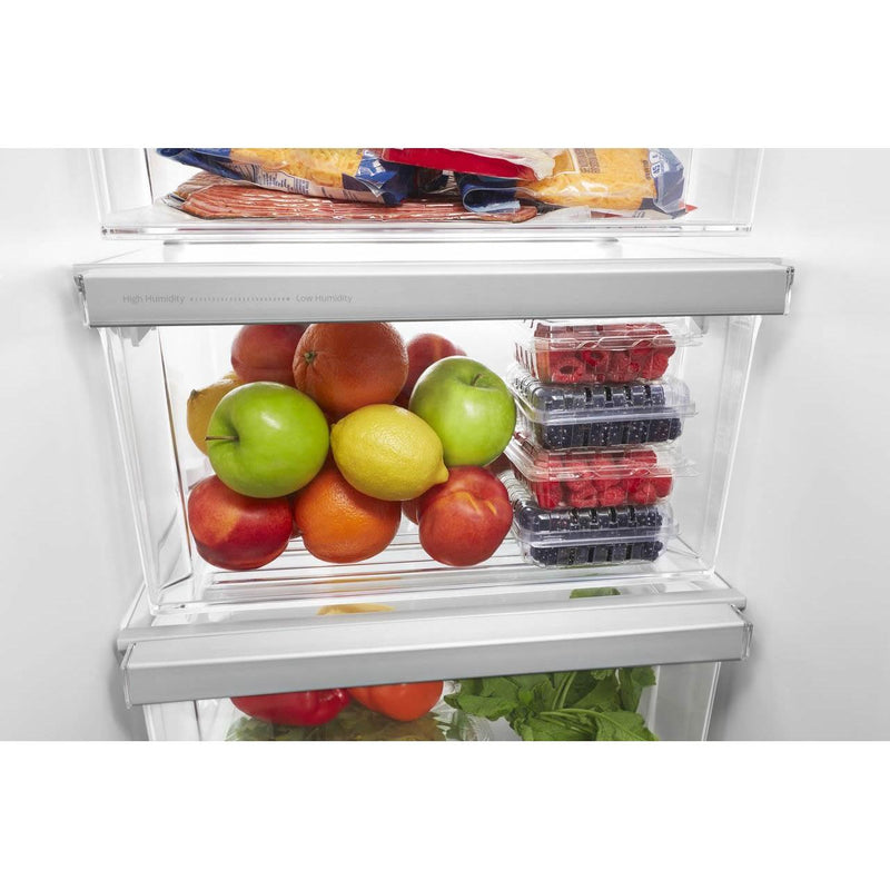 Whirlpool 33-inch, 21.7 cu. ft. Freestanding Side-by-side Refrigerator with Adaptive Defrost WRS312SNHM IMAGE 6