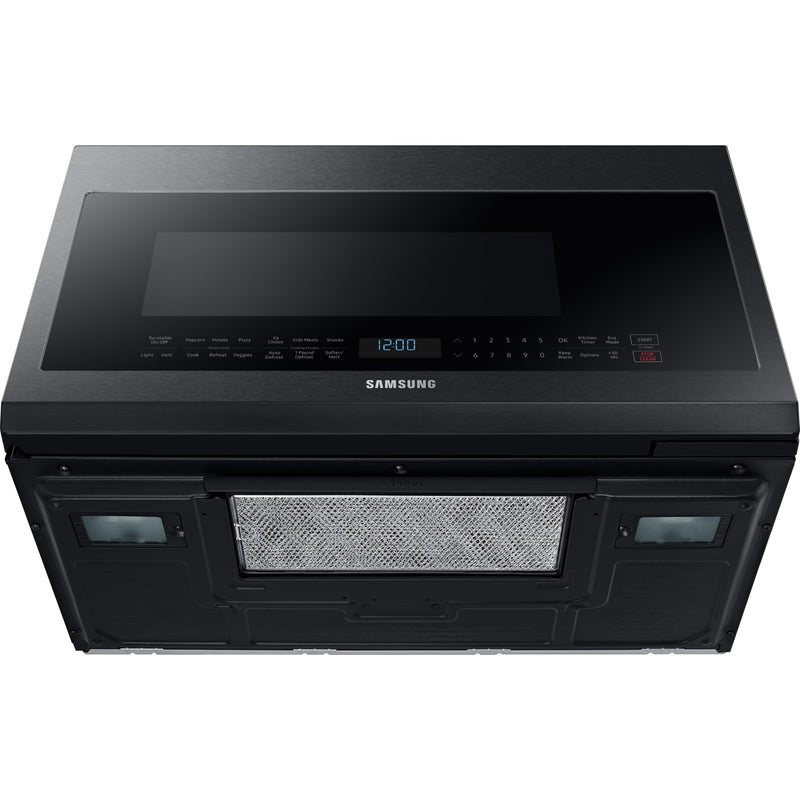 Samsung 30-inch, 2.1 cu.ft. Over-the-Range Microwave Oven with Ventilation System ME21M706BAG/AA IMAGE 8