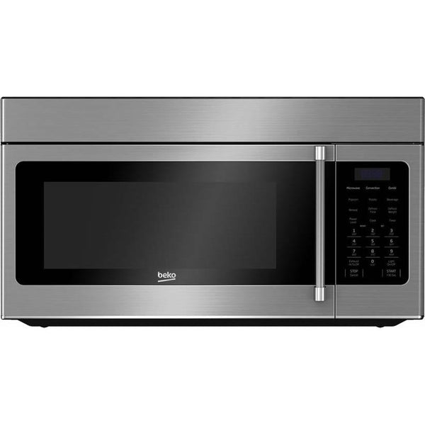 beko 30-inch, 1.6 cu.ft. Over-the-Range Microwave Oven MWOTR30100SS IMAGE 1