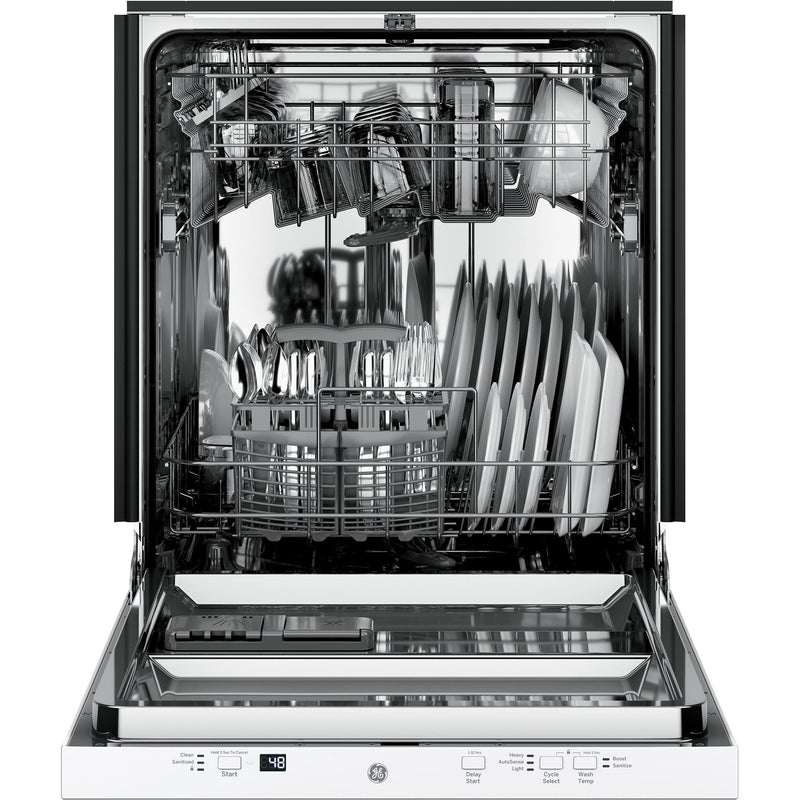 GE 24-inch Built-in Dishwasher with Sanitize Option GDT225SGLWW IMAGE 4