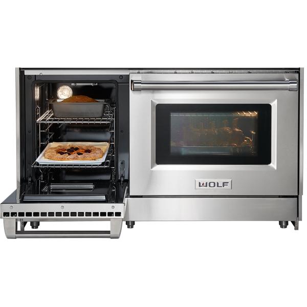 Wolf 48-inch Freestanding Gas Range with Convection GR486G-LP IMAGE 2
