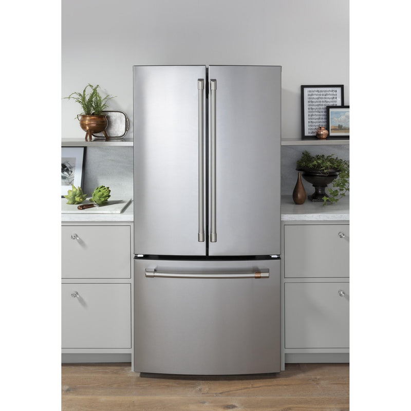 Café 33-inch, 18.6 cu. ft. Counter-Depth French 3-Door Refrigerator CWE19SP2NS1 IMAGE 6