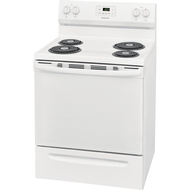 Frigidaire 30-inch Freestanding Electric Range with Even Baking Technology FCRC3005AW IMAGE 3