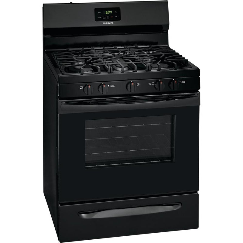 Frigidaire 30-inch Freestanding Gas Range with Even Baking Technology FCRG3052AB IMAGE 2