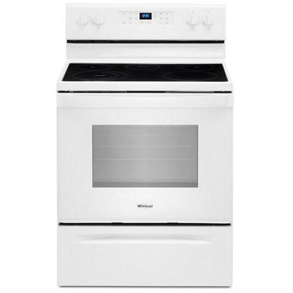 Whirlpool 30-inch Freestanding Electric Range with Frozen Bake™ Technology WFE525S0JW IMAGE 1