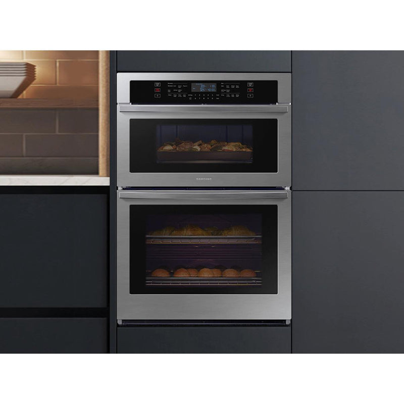 Samsung 30-inch, 7,0 cu.ft. Built-in Combination Oven with Digital Touch Controls NQ70R5511DS/AA IMAGE 12