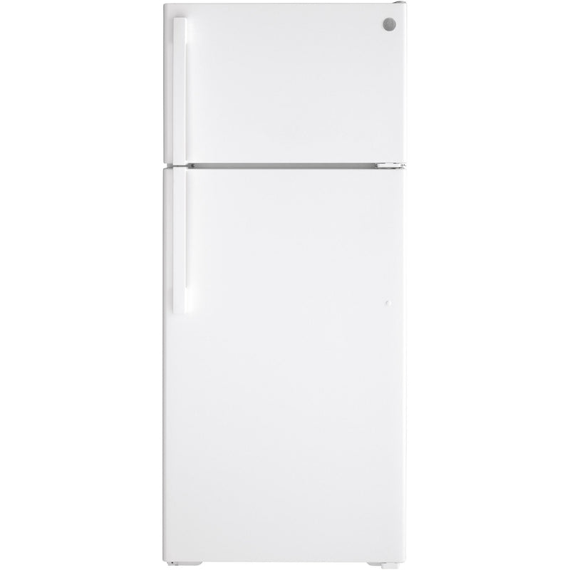 GE 28-inch, 17.5 cu. ft. Top-Freezer Refrigerator GTS18DTNRWW IMAGE 1