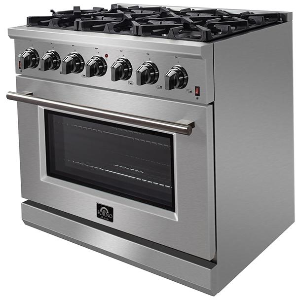 Forno 36-inch Freestanding Gas Range with 6 Burners FFSGS6239-36 IMAGE 8