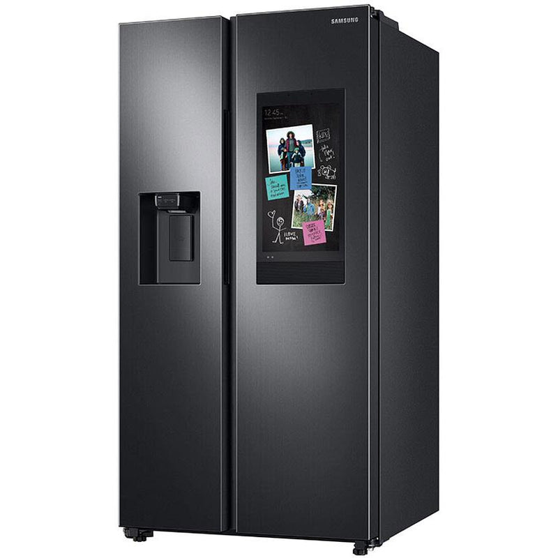 Samsung 36-inch, 26.7 cu.ft. Counter-Depth Side-by-Side Refrigerator with Family Hub™ RS27T5561SG/AA IMAGE 2