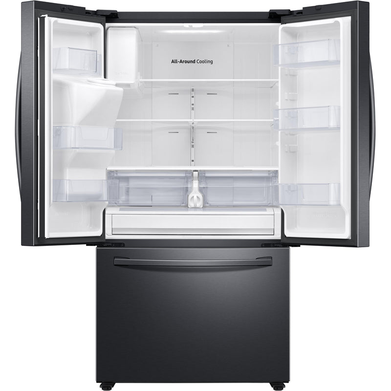 Samsung 36-inch, 27 cu. ft. French 3-Door Refrigerator with Family Hub™ RF27T5501SG/AA IMAGE 2