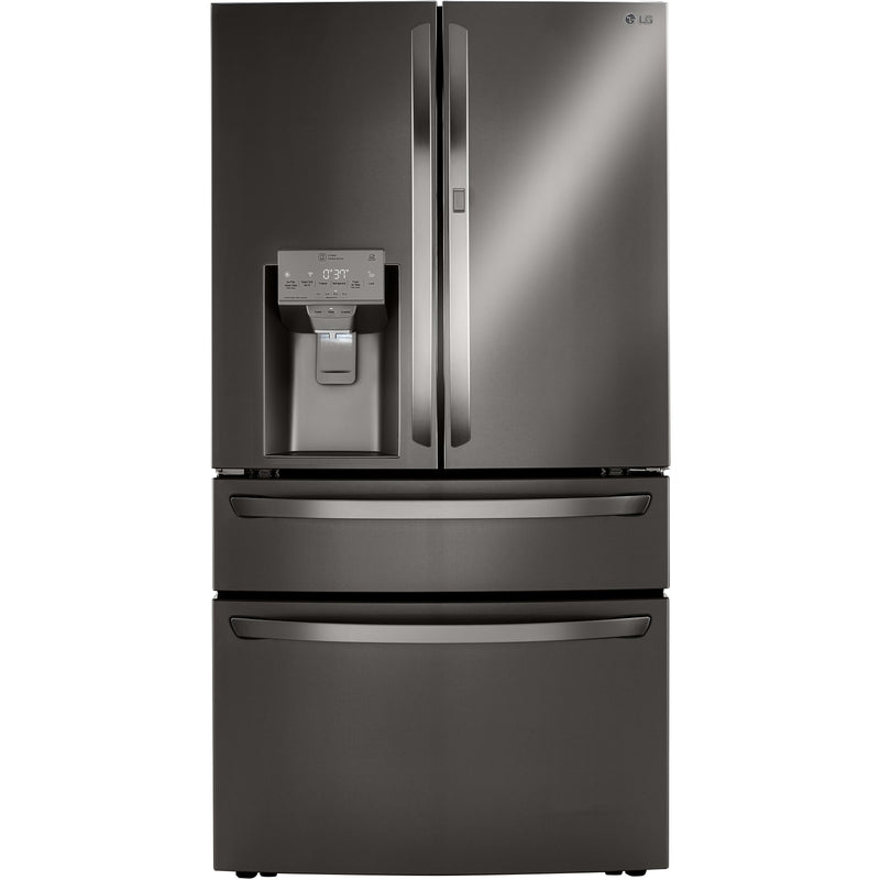 LG 30 cu. ft. French 4-Door Refrigerator with Craft Ice™ Maker LRMDS3006D IMAGE 1