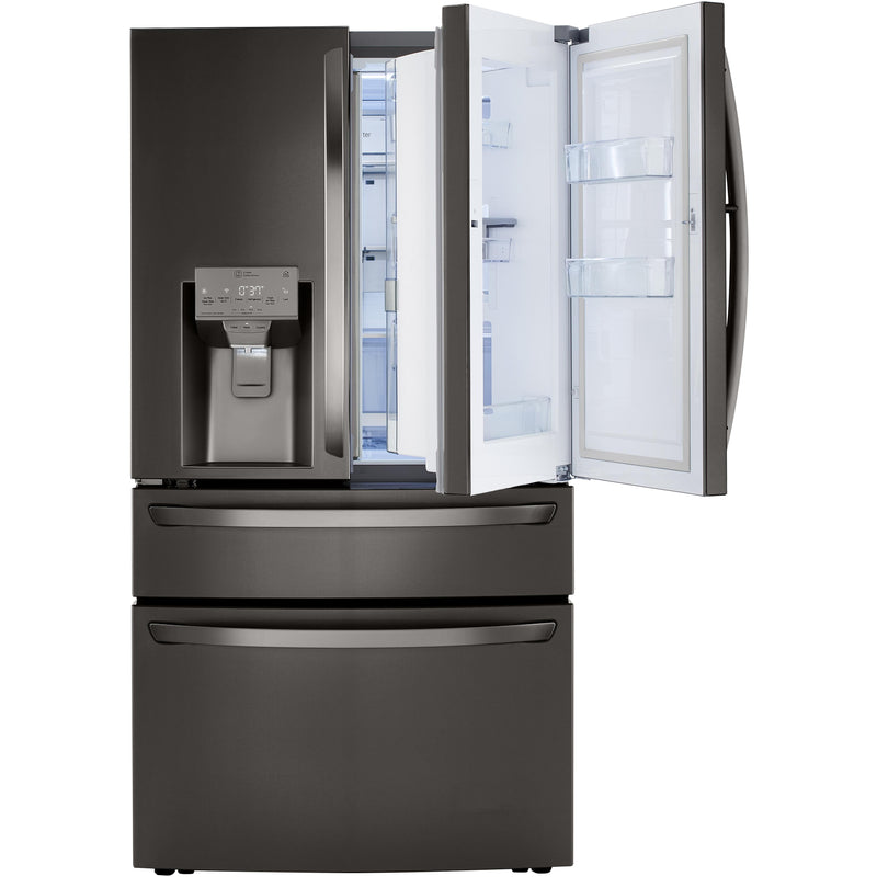 LG 30 cu. ft. French 4-Door Refrigerator with Craft Ice™ Maker LRMDS3006D IMAGE 4