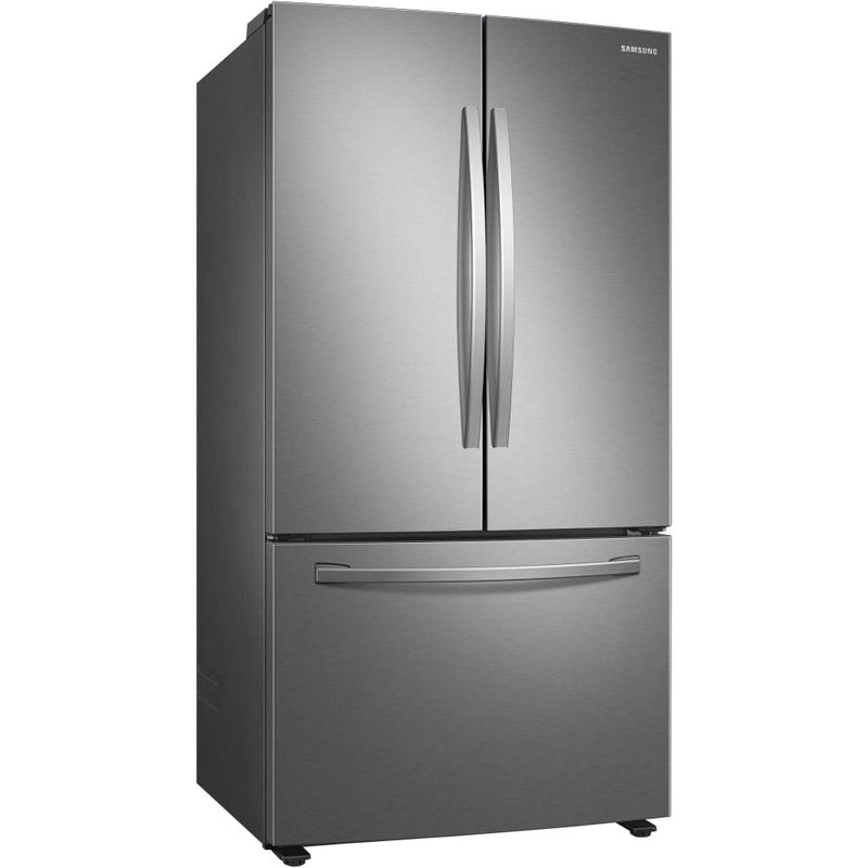 Samsung 36-inch, 28.2 cu.ft. Freestanding French 3-Door Refrigerator with Internal Ice Maker RF28T5001SR/AA IMAGE 2