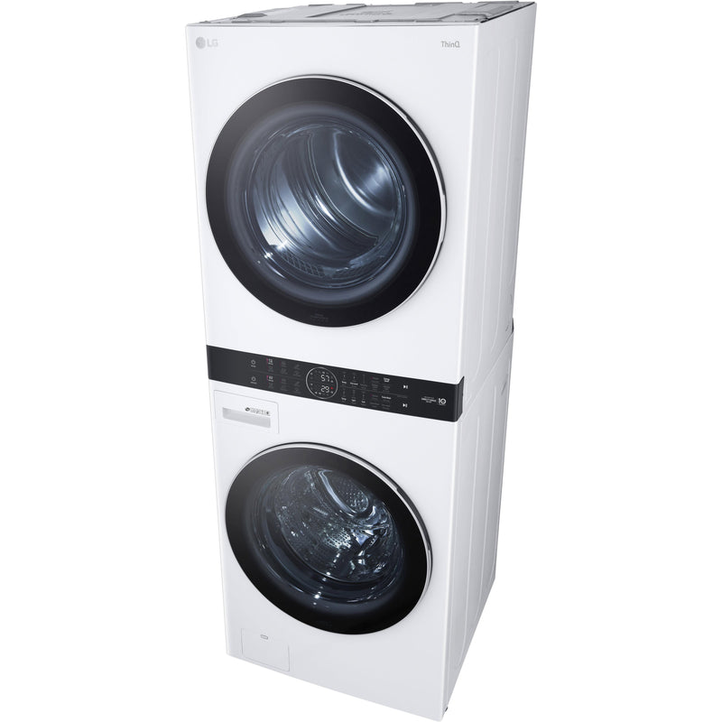 LG Stacked Washer/Dryer Gas Laundry Center with TurboWash™ 360 Technology WKGX201HWA IMAGE 16