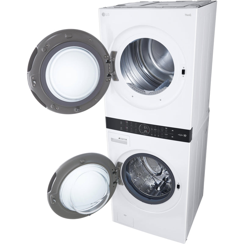 LG Stacked Washer/Dryer Electric Laundry Center with TurboWash™ 360 Technology WKEX200HWA IMAGE 13