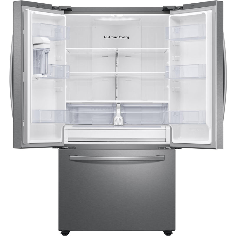 Samsung 36-inch, 28.2 cu.ft. Freestanding French 3-Door Refrigerator with AutoFill Water Pitcher RF28T5021SR/AA IMAGE 12