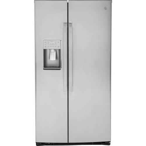 GE Profile 36-inch, 25.3 cu. ft. Side-by-Side Refrigerator with Ice and Water PSE25KYHFS IMAGE 1