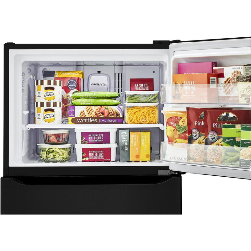 LG 30-inch, 20.2 cu.ft. Freestanding Top Freezer Refrigerator with Smart Diagnosis™ LTCS20020B IMAGE 8
