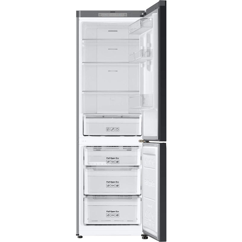 Samsung 24-inch, 12 cu.ft. Freestanding Bottom Freezer Refrigerator with Multi-Vent Technology RB12A300635/AA IMAGE 3
