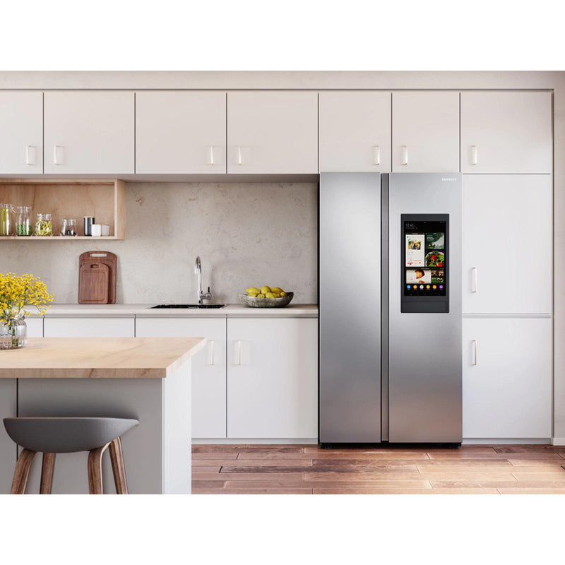 Samsung 36-inch, 27.3 cu.ft. Freestanding Side-by-Side Refrigerator with Family Hub™ RS28A5F61SR/AA IMAGE 12