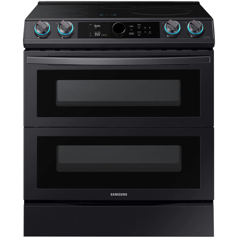 Samsung 30-inch Slide-in Electric Induction Range with WI-FI Connect NE63T8951SG/AA IMAGE 1