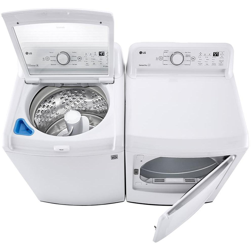 LG 7.3 cu.ft. Electric Dryer with Sensor Dry Technology DLE7000W IMAGE 12