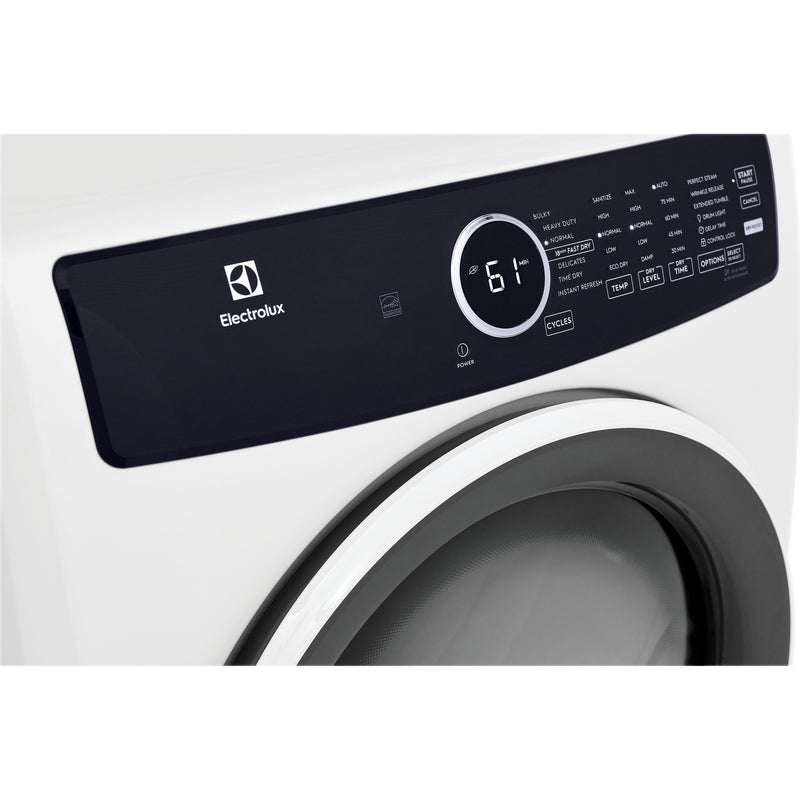 Electrolux 8.0 cu.ft. Electric Dryer with 7 Dry Programs ELFE7437AW IMAGE 3