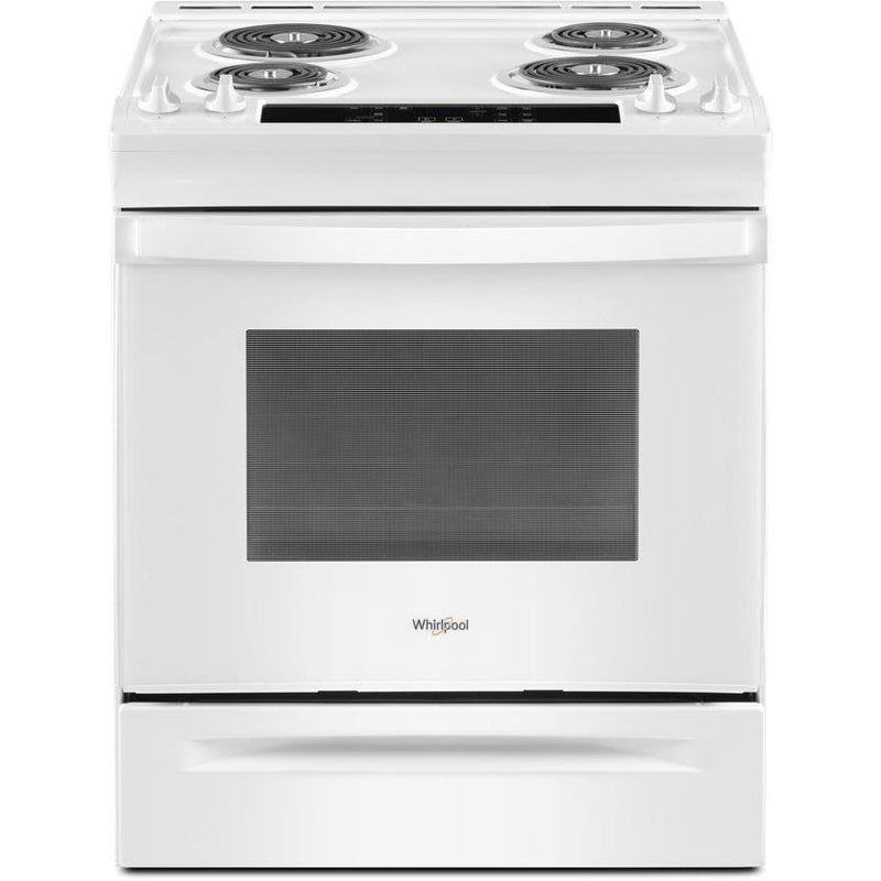 Whirlpool 30-inch Freestanding Electric Range with Frozen Bake™ Technology WEC310S0LW IMAGE 1