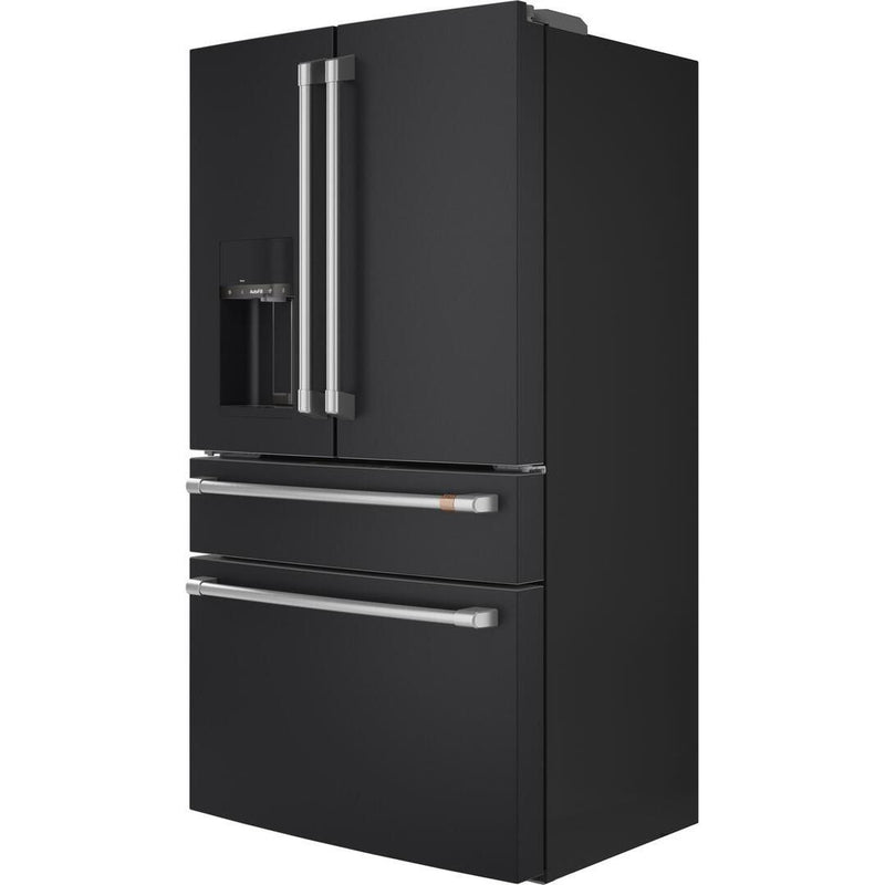 Café 36-inch, 22.3 cu.ft. Counter-Depth French 4-Door Refrigerator with Wi-Fi CXE22DP3PD1 IMAGE 3