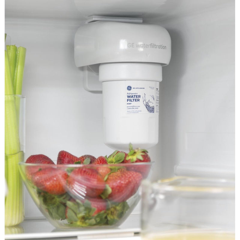 GE 30-inch, 21 cu.ft. Freestanding Bottom Freezer Refrigerator with Interior Ice Maker GDE21EYKFS IMAGE 5