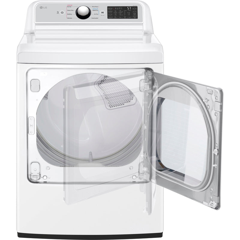 LG 7.3 Cu. Ft. Smart Gas Dryer with EasyLoad Door DLG7401WE IMAGE 3