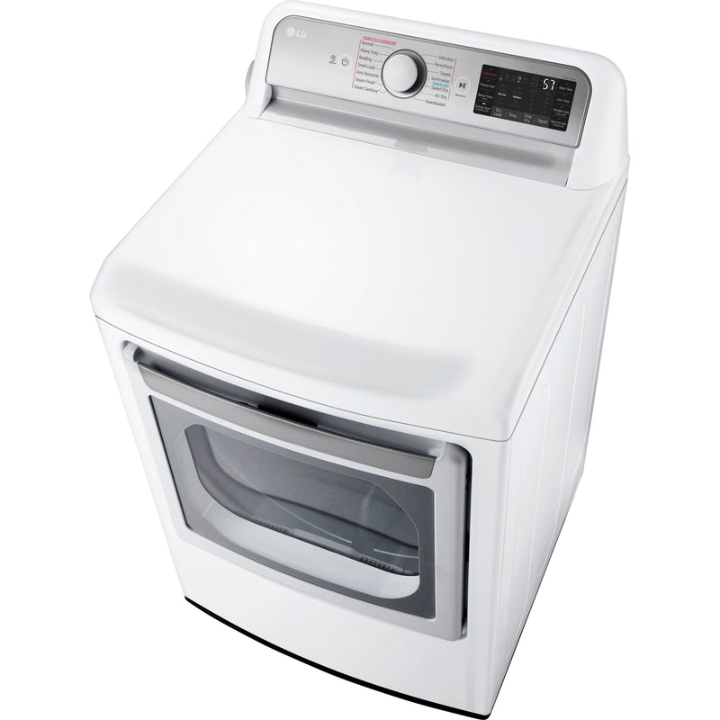 LG 7.3 cu. ft. Electric Dryer with TurboSteam™ DLEX7900WE IMAGE 11